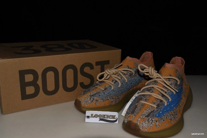 BLUE REFLECTIVE 380 BOOST OAT YEEZY ADIDAS FX9847 0813